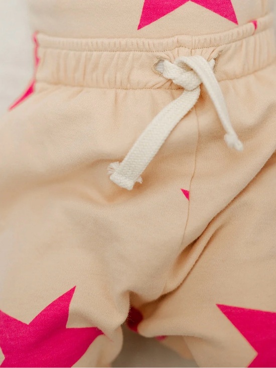 nununu Other - Nununu Kids Joggers with Pink Stars NWT 0-3 months. Part of a 2 piece set